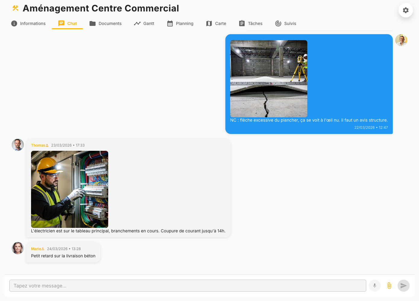 Communication Instantanée